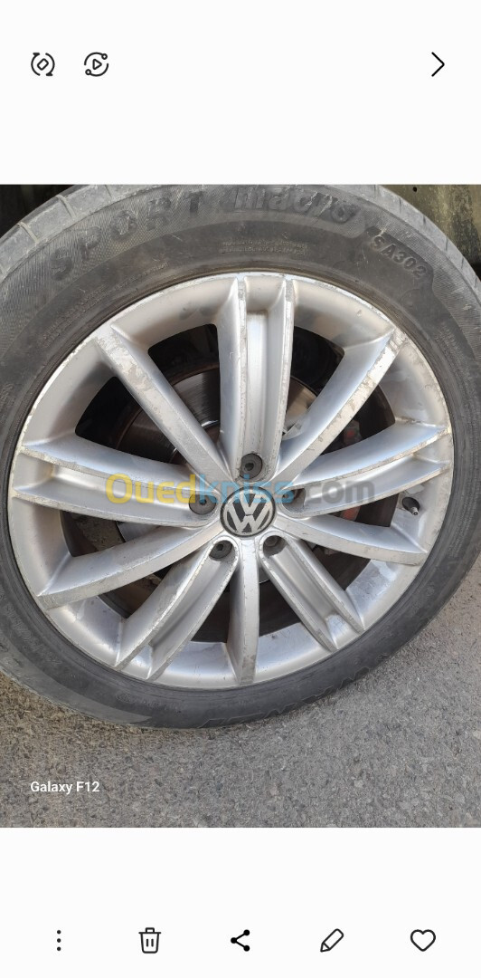 Alliage par 18 vw tiguan 