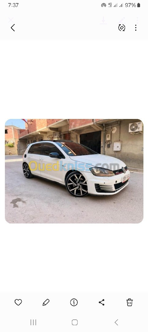 Volkswagen Golf 7 2014 Gtd