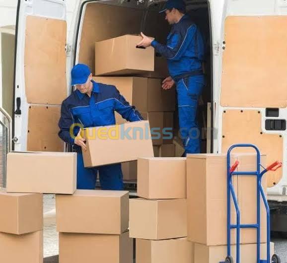 Déménagement et transports marchandise 