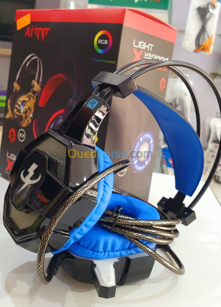 CASQUE AINT RGB Gaming Series Headset