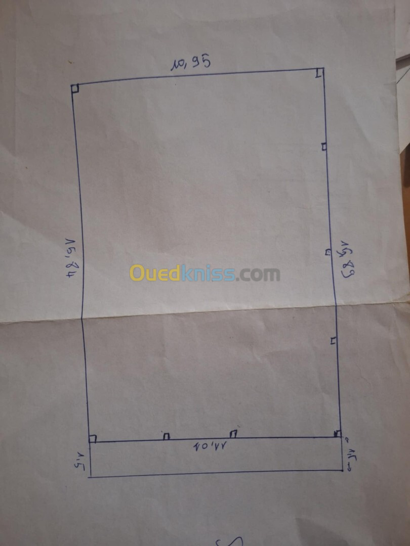 Vente Terrain Sétif Mezloug