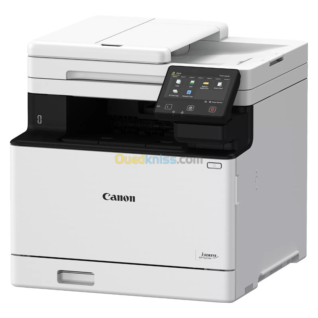 Canon MF752Cdw Imprimante multifonction laser couleur 3-en-1 A4 (USB 2.0/Wi-Fi/Ethernet) fax