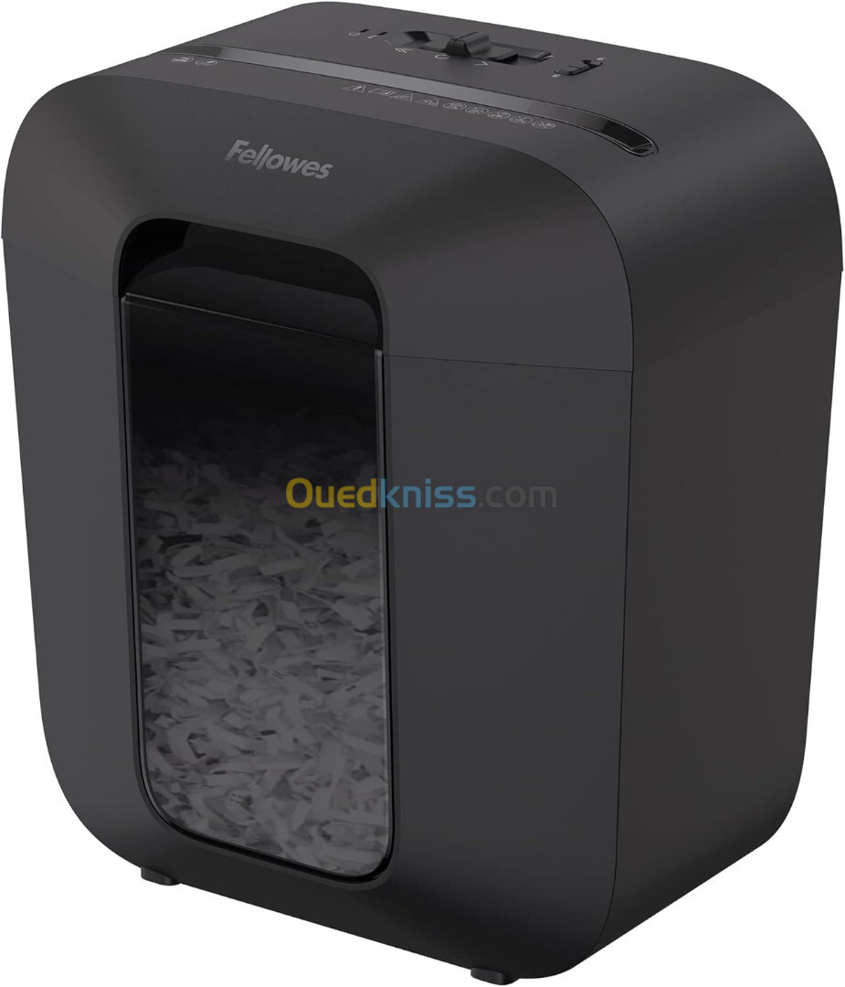 Destructeur de documents Fellowes Powershred LX25 coupe croisée Corbeille 11,5L  Noir