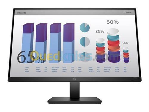 HP P24q G4 - P-Series - écran LED - 23.8" - 2560 x 1440 QHD @ 60 Hz - IPS - 5 ms HDMI, VGA noir