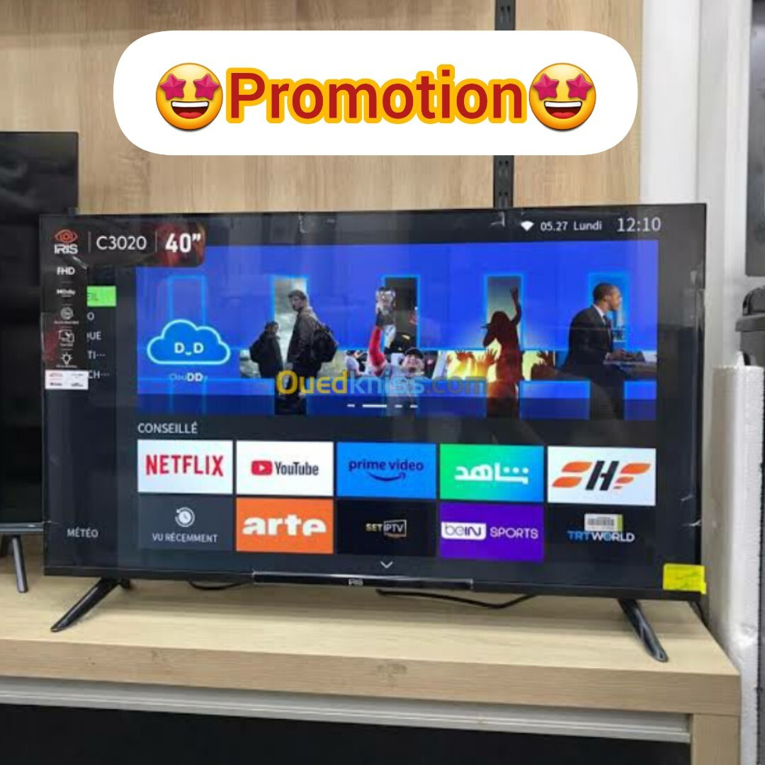 Promotion tv iris de 32 pouce jusqu'à 43 pouce