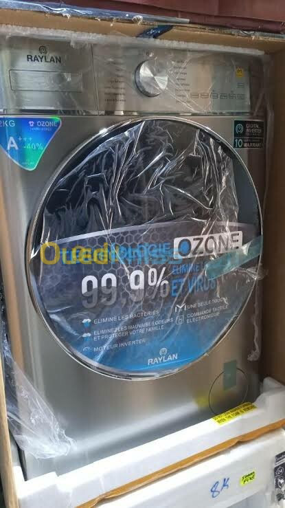 Promotion machine a laver raylan 10.5kg ozone fln simple et Sechante 