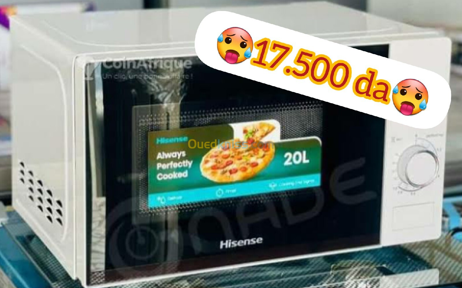 Promotion microonde Hisense 20 litres 