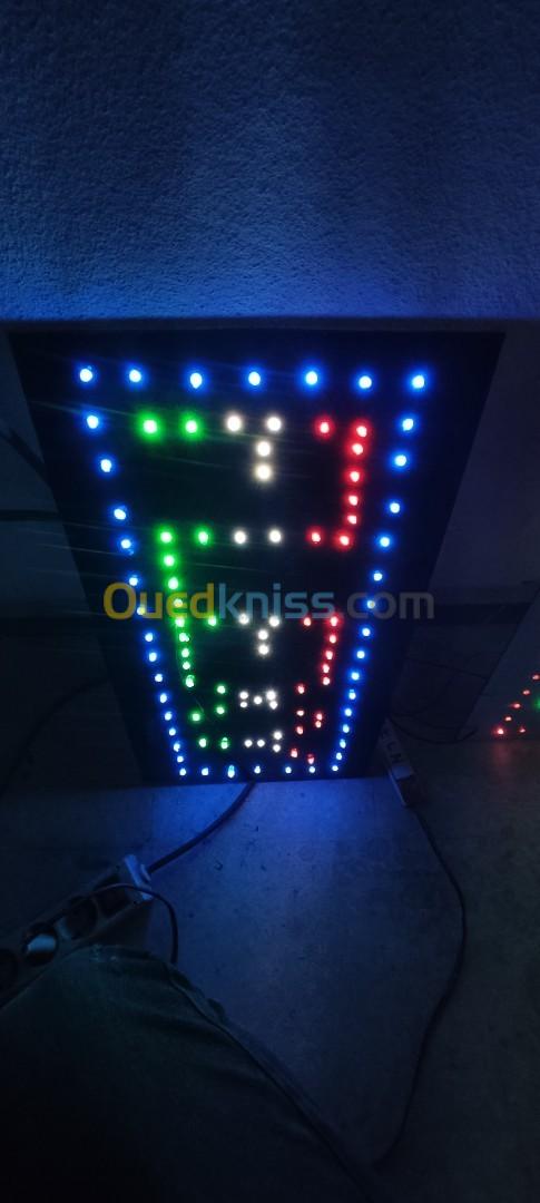 plaque lumineuse flexy