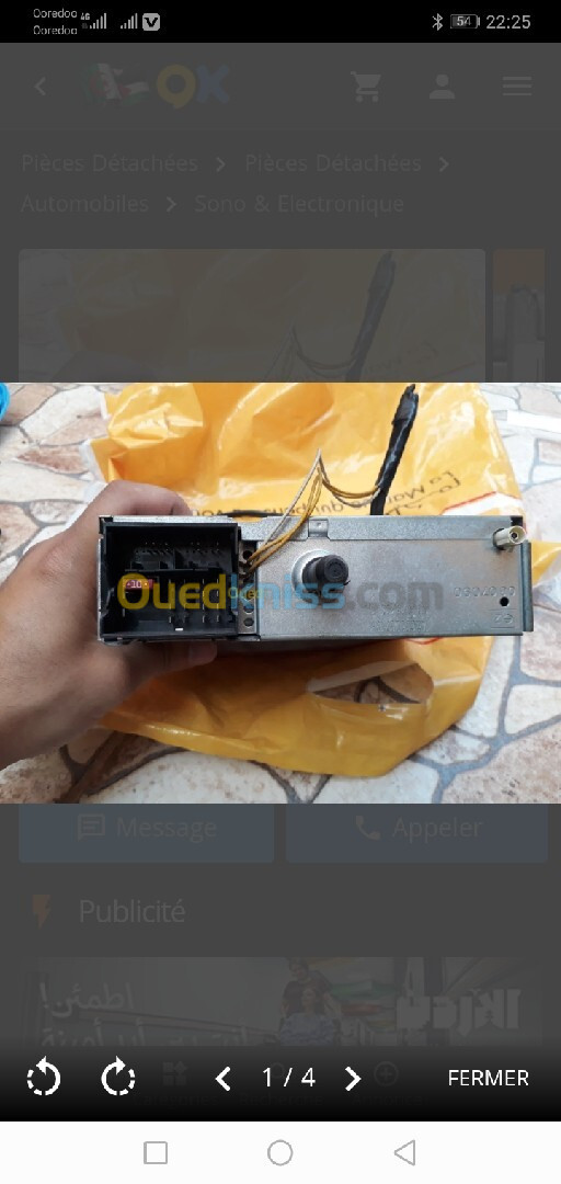 Poste Bluetooth 207 originale