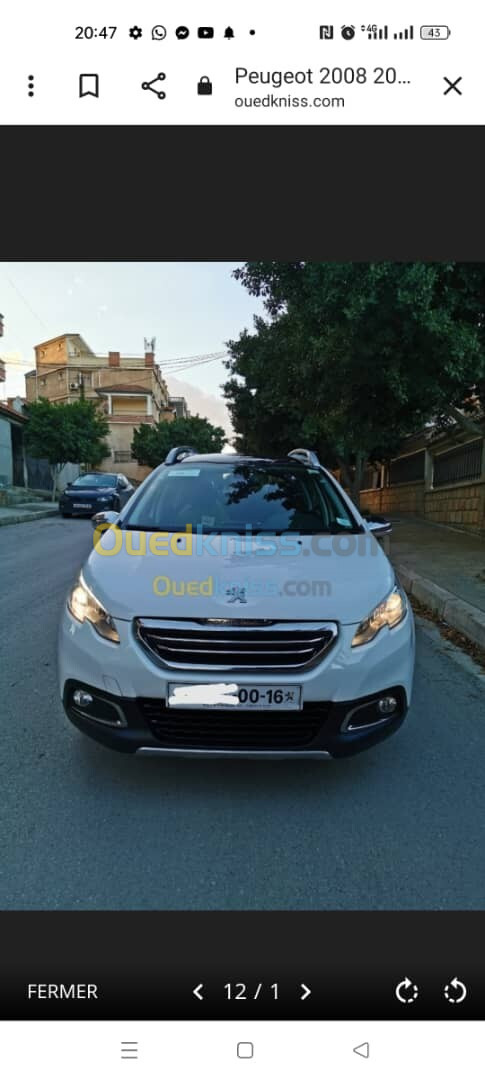 Peugeot 2008 2018 كاط قريس