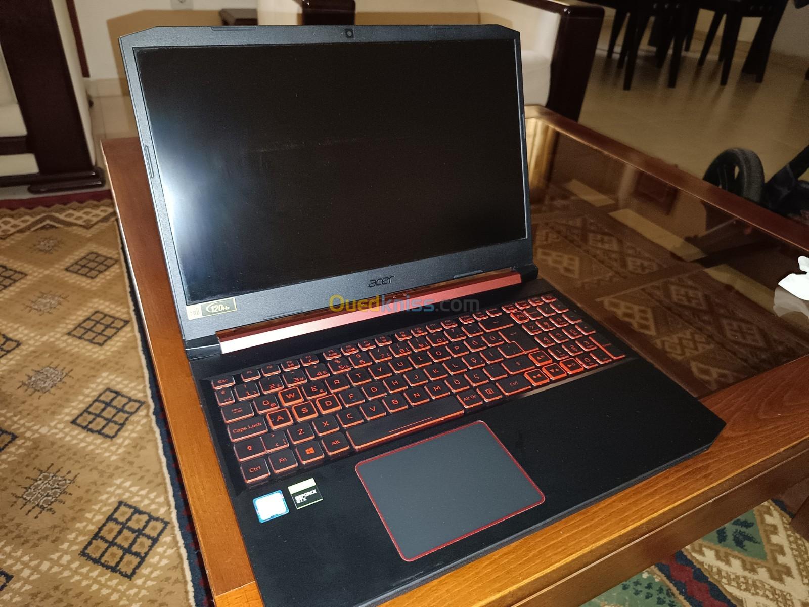 Acer Nitro 5 i5 9eme 512ssd Nvme 16GB Ram GTX 1650 120hz