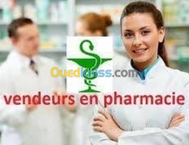 Vendeuse en pharmacie 