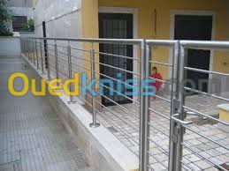 Rampe d' escalier er inox