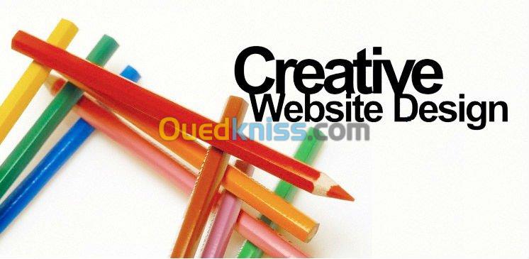 web design ,construction des sites web