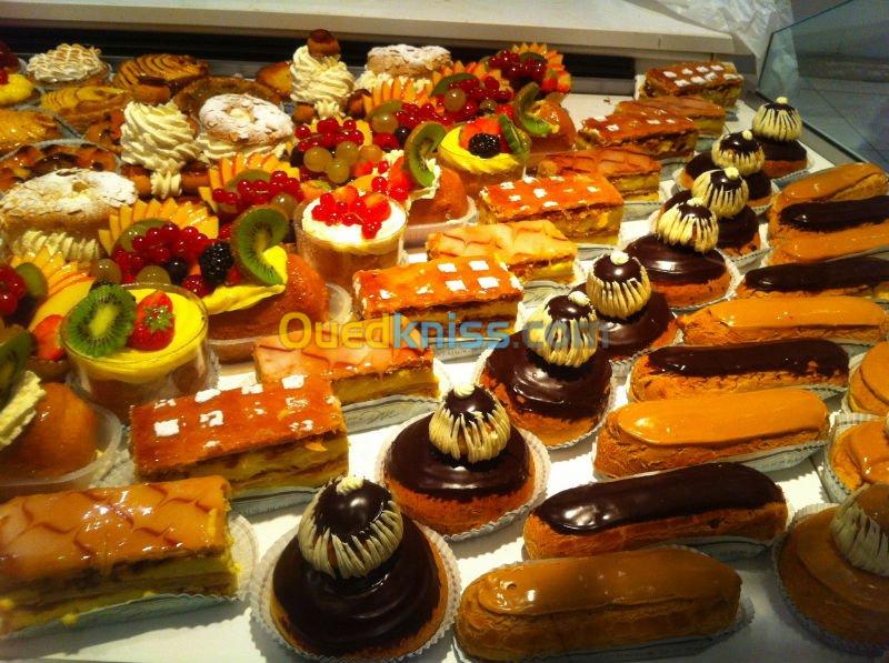 gateaux, salés, patisserie et pain