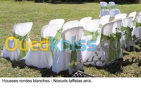 couture housse de chaise et nappes