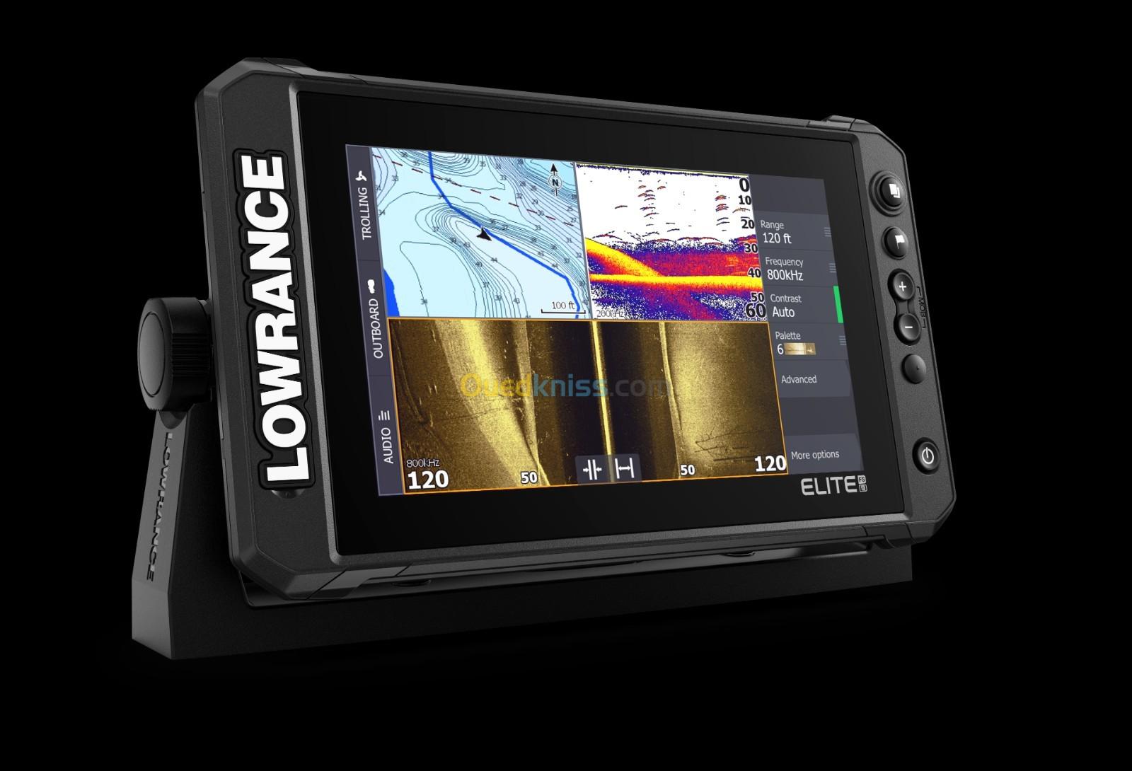 Sondeur GPS Multi Fonctions LOWRANCE ELITE FS9