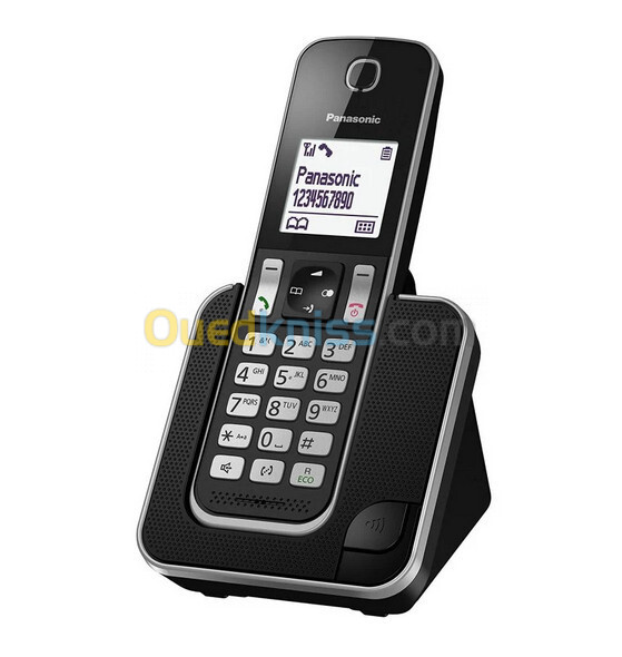 Panasonic KX-TGD310 Téléphone fixe sans fil Noir