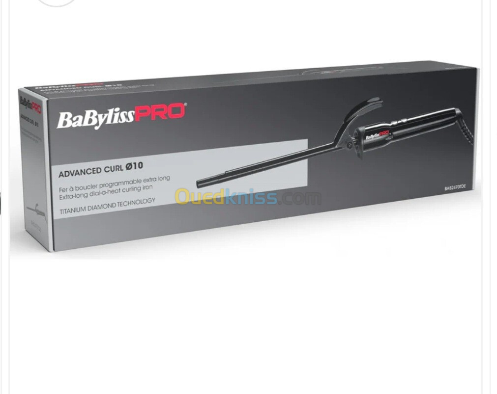  BOUCLEUR BABYLISS professionnelle 10MM extra long - BAB2470TDE  Promotion