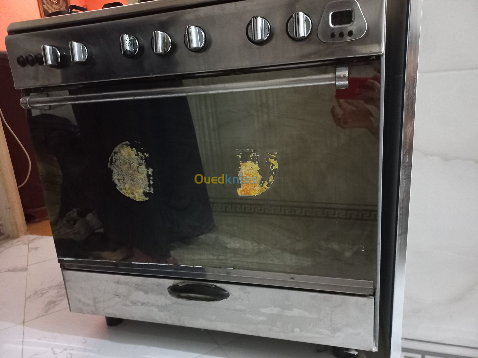 Cuisinière condor 5 feux inox