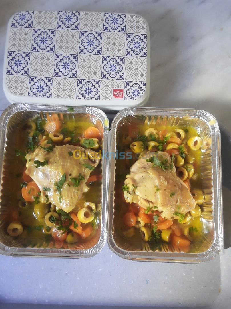 Repas coffrets et lunch box sur commande 