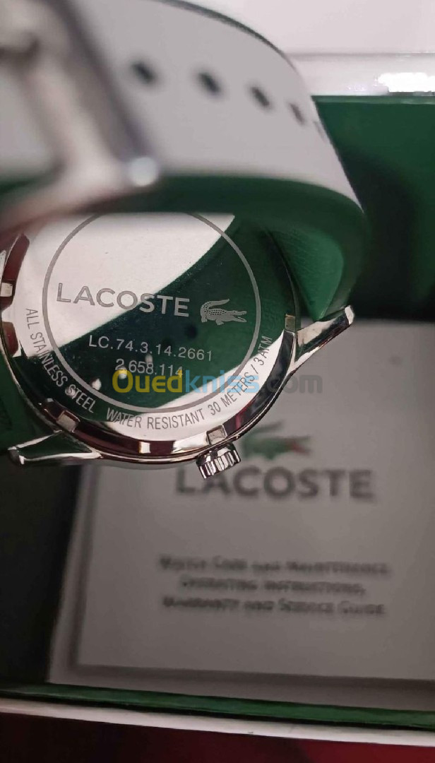 Montre femme Lacoste originale 