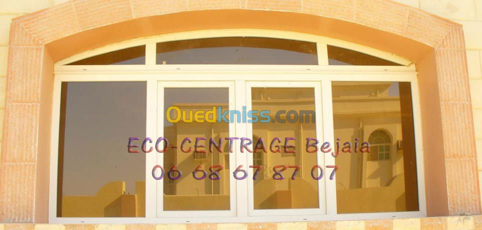 centrage profile pvc 