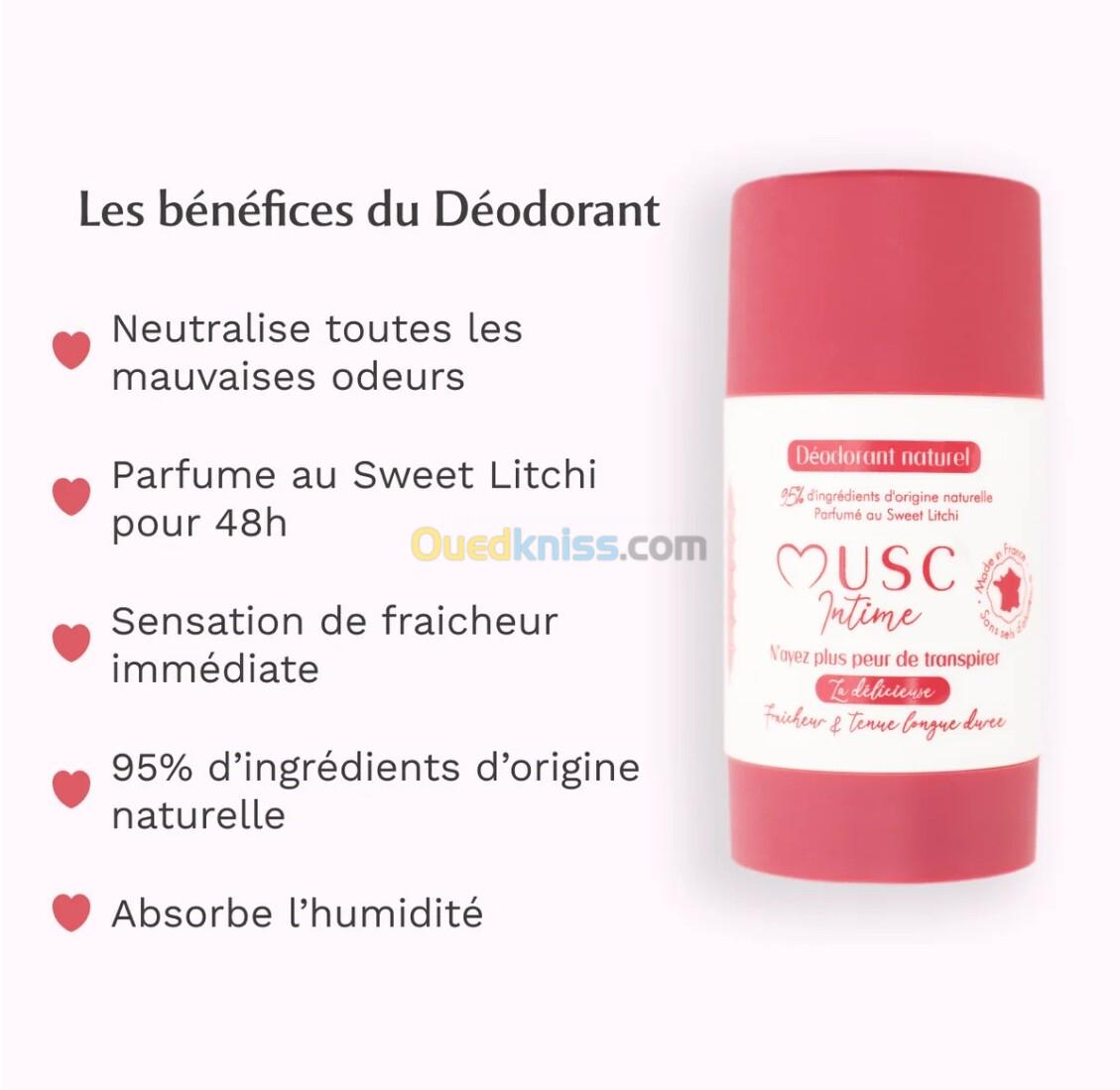 Stick déodorant Musc Intime