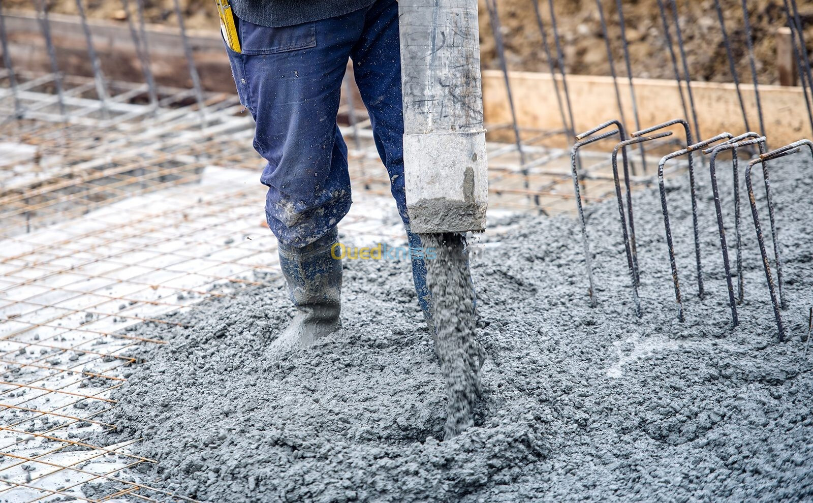 Vente de béton préparé prêt à l'emploi