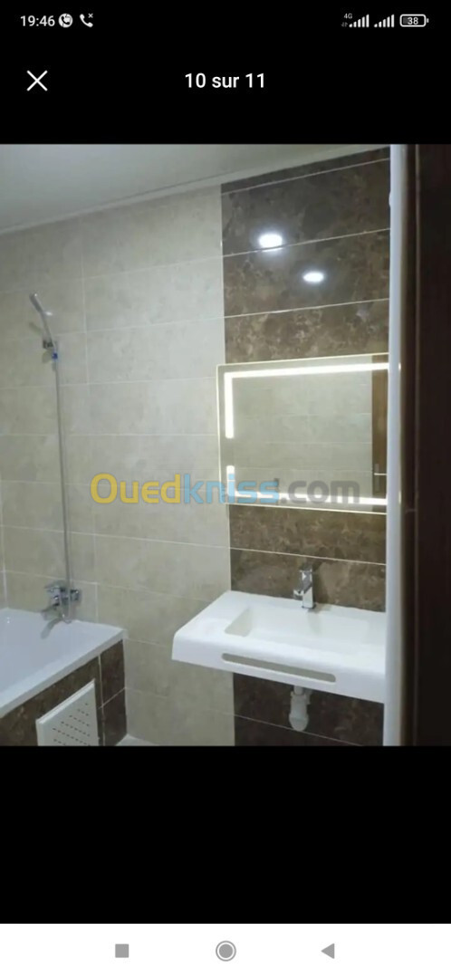 Location Appartement F3 Alger Ouled fayet