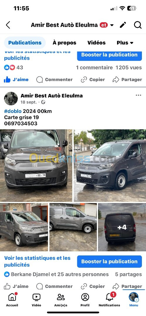 Fiat Professional Doblo 2024 italien