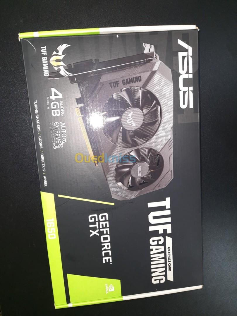 CARTE GRAPHIQUE GTX 1650 4G GDDR6 ASUS TUF GAMING (Vendue)