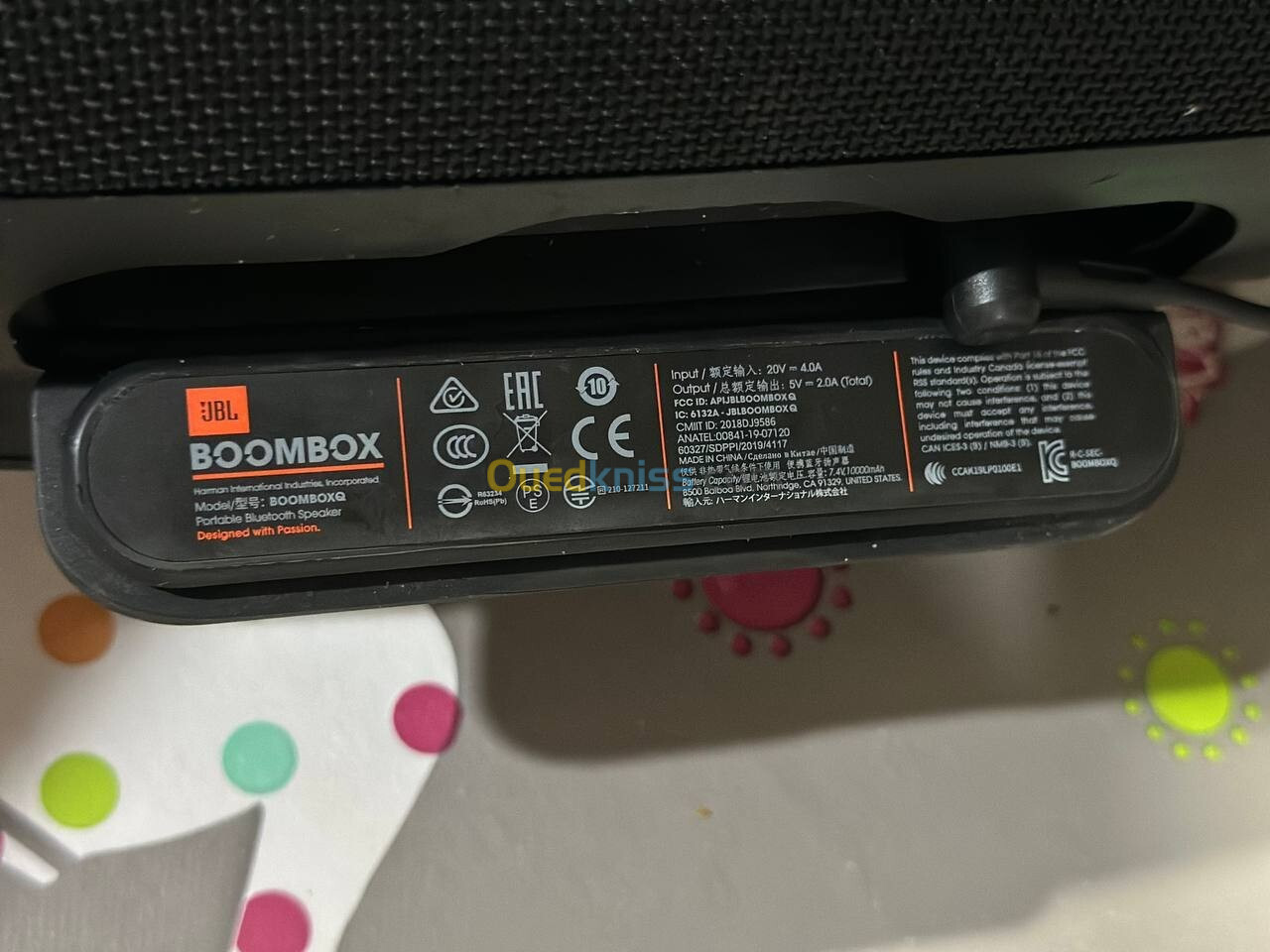 Enceinte Bluetooth JBL BOOMBOX 1