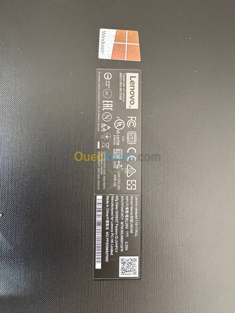 Laptop Lenovo IdeaPad 110-17ACL