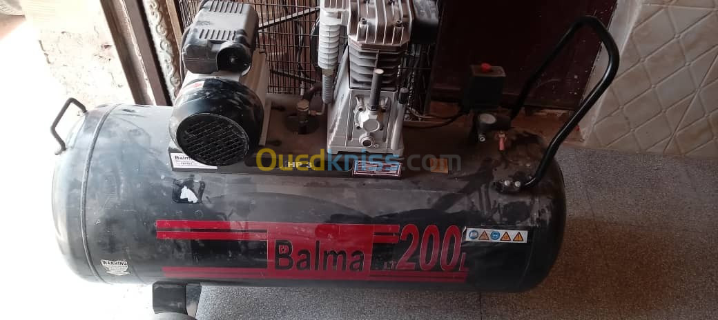 COMPRESSEUR 200L BALMA 3HP 