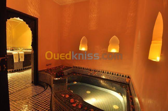 Réalisation sauna hammam sûr mesure 