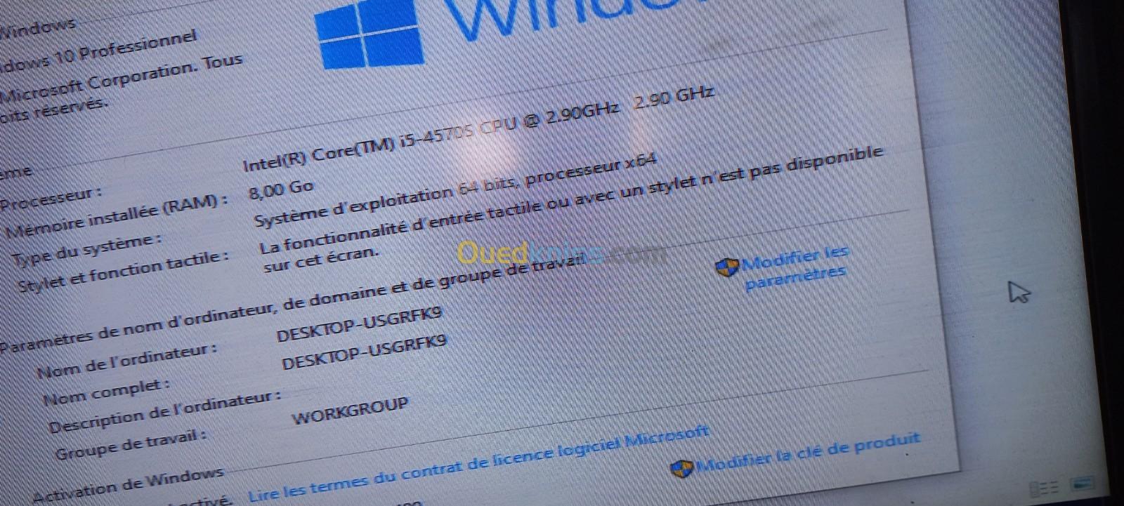 Windows 10 Professionnel - Licence Clé Activation : : Logiciels