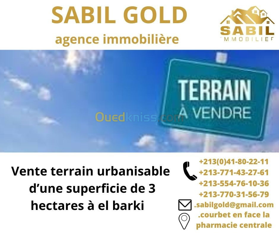 Vente Terrain Oran Oran