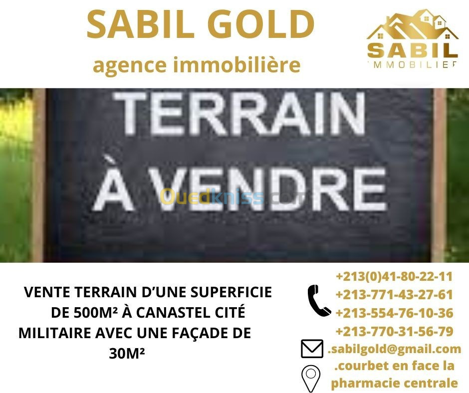 Vente Terrain Oran Oran