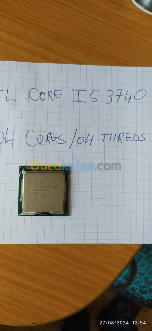 processeur Intel core I5 3470 QUAD CORE 2.9GHZ