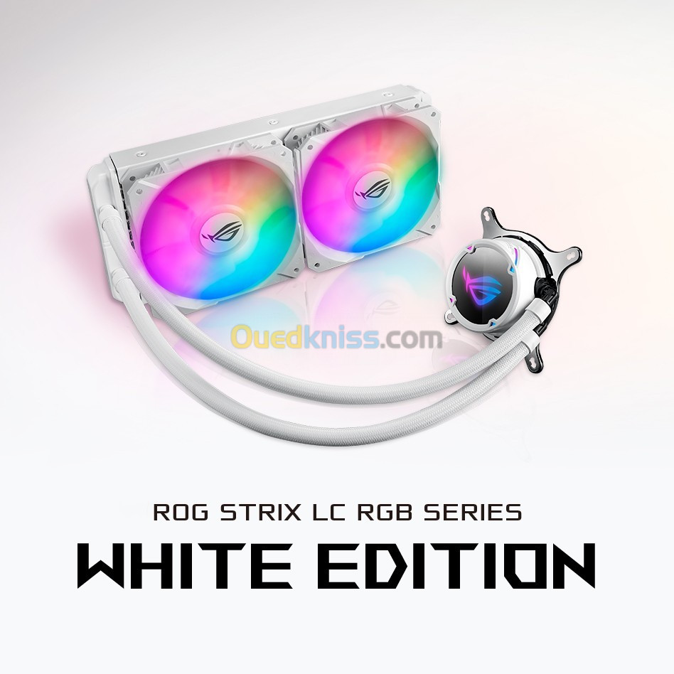 Watercooling ASUS ROG Strix LC240 RGB White Edition