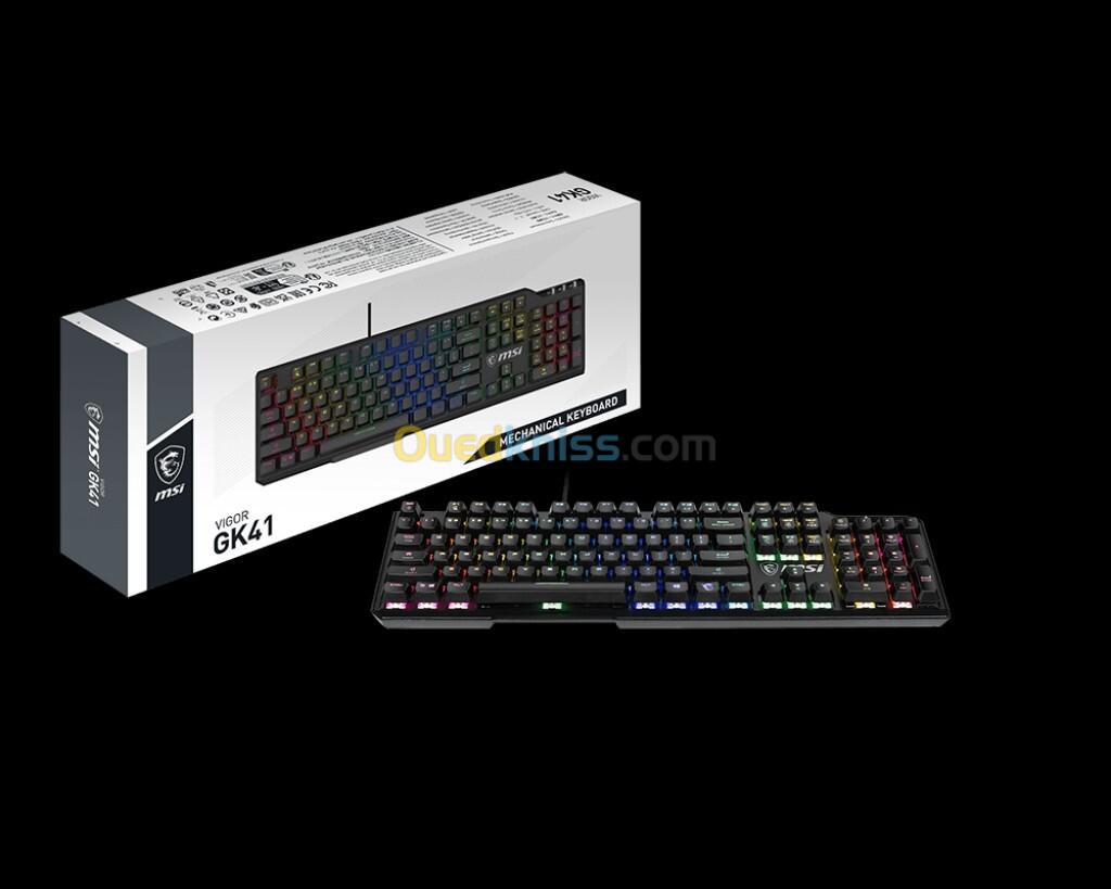 Clavier MSI VIGOR GK41 RGB