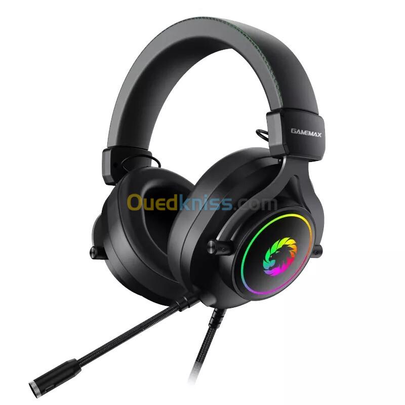 Casque GAMEMAX HG3600 PRO Gaming 7.1 ARGB