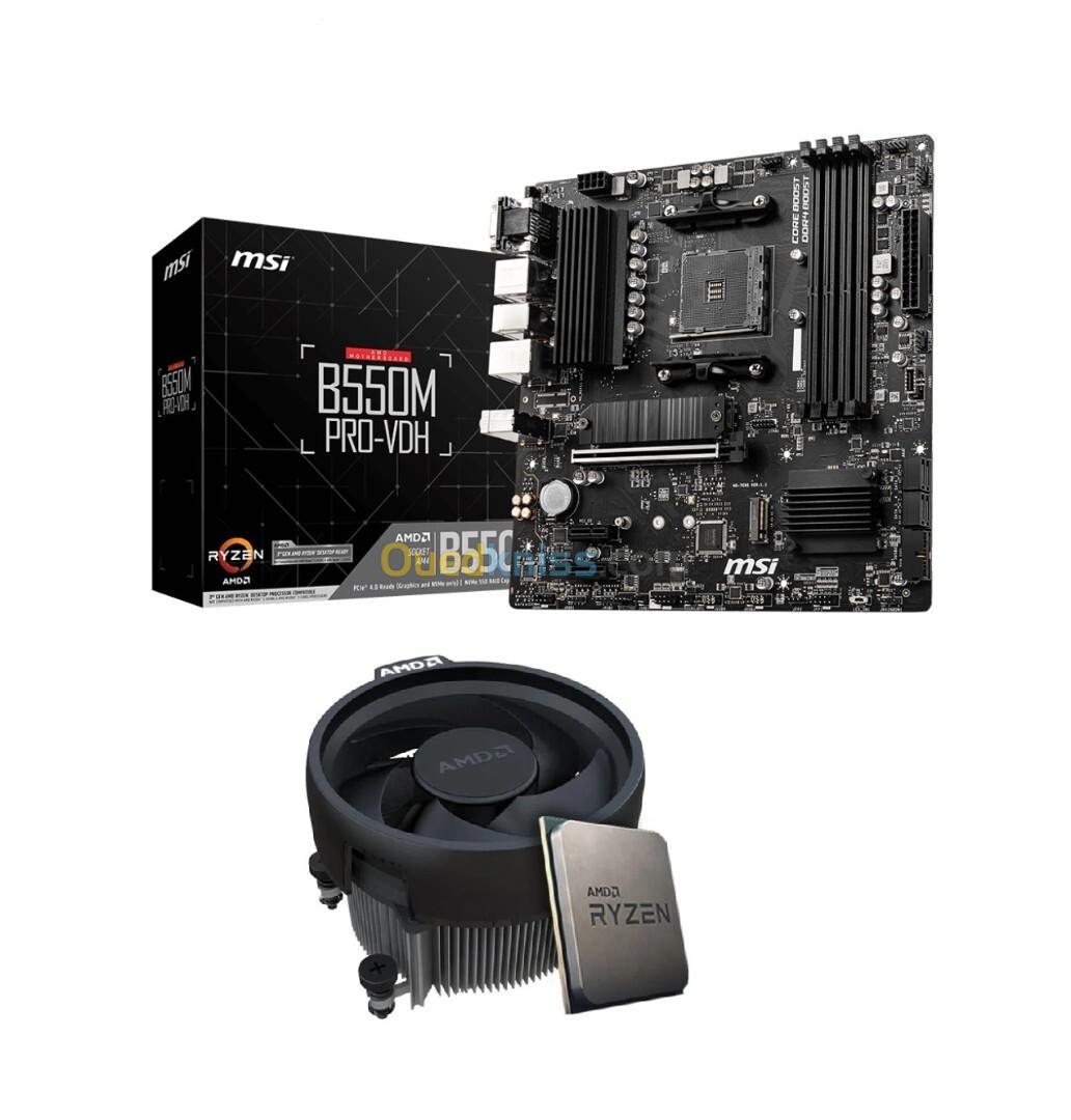 Ryzen 5 5650G + MSI B550M PRO-VDH