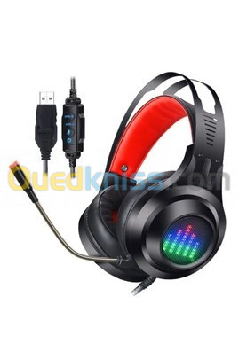 Casque Gaming GENERIQUE Hl-G08 Usb Stéréo 7.1 RGB