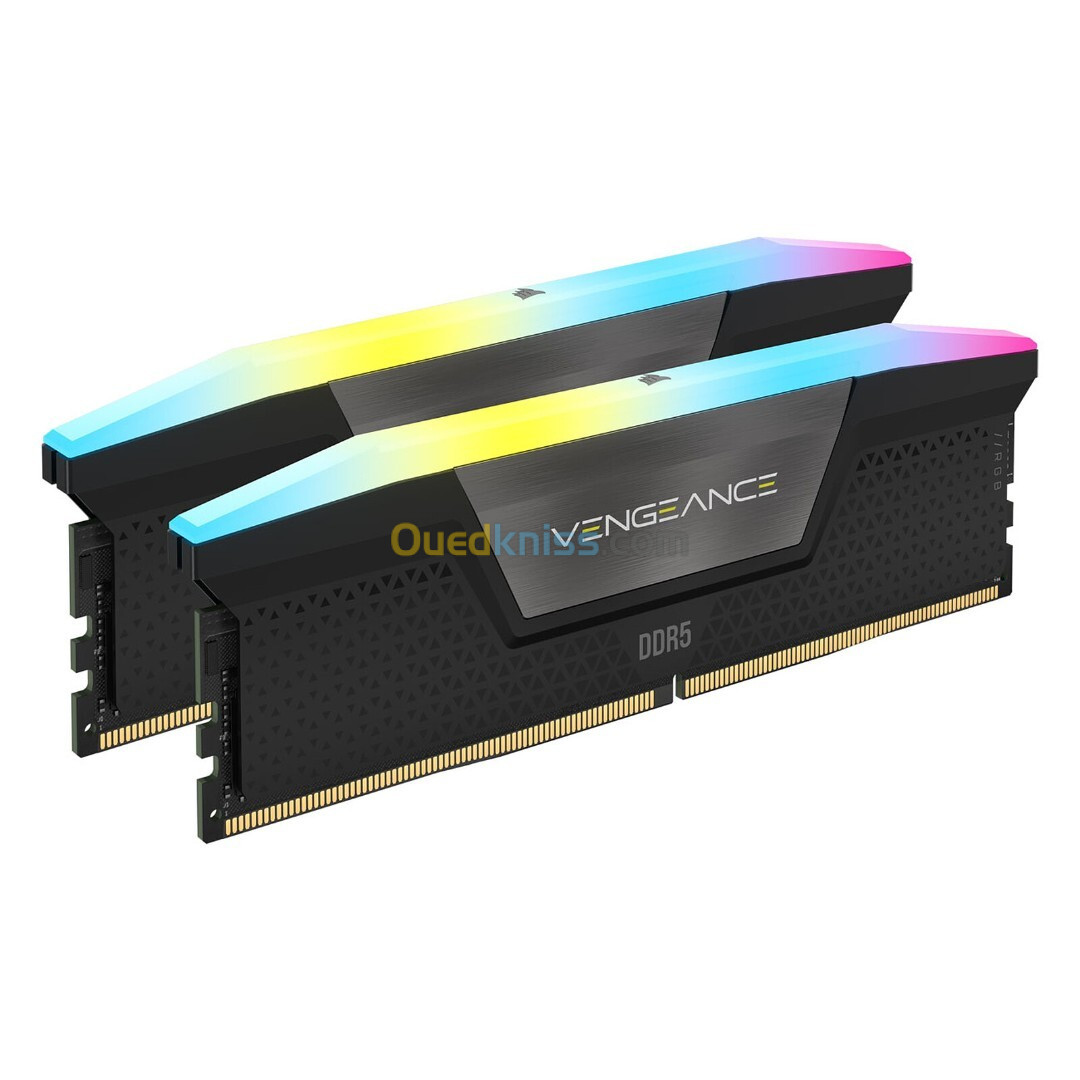  Vengeance RGB DDR5 32 Go (2 x 16 Go) 6000 MHz Noir