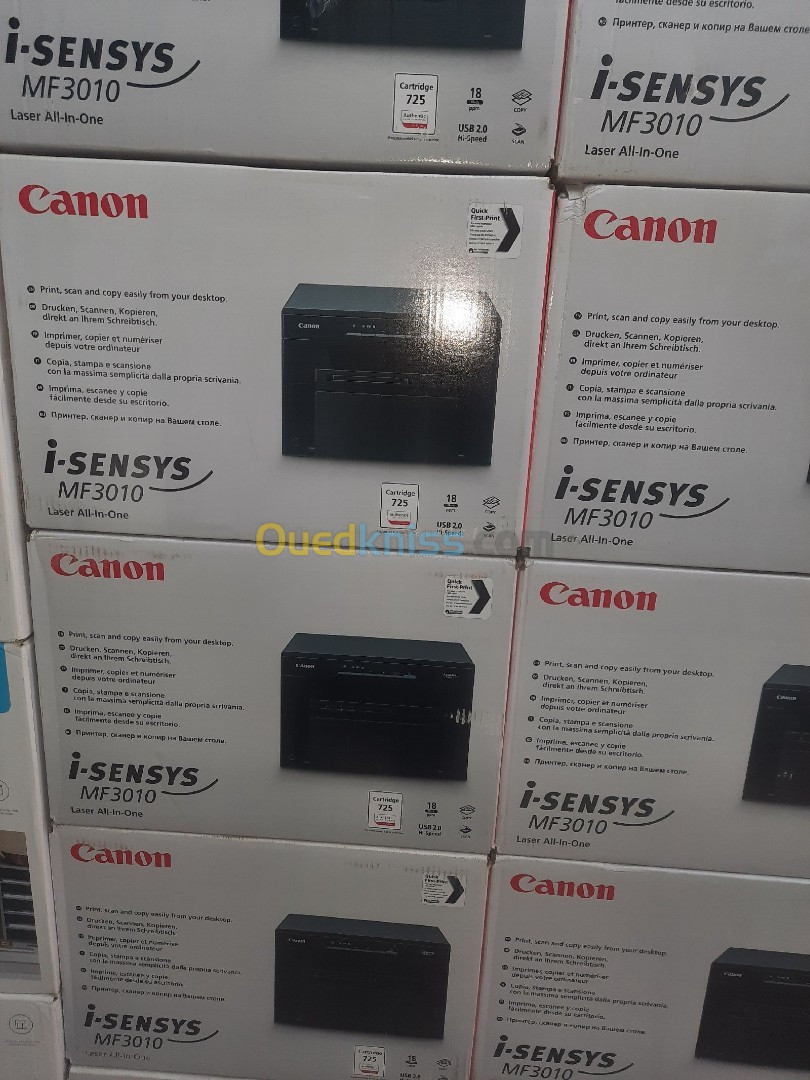 Imprimante Multifonction Laser Canon i-SENSYS MF3010