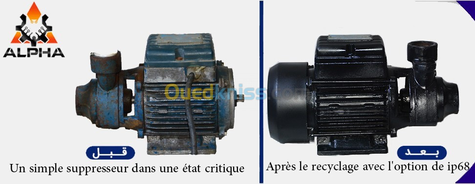 reparation surpresseur d'eau