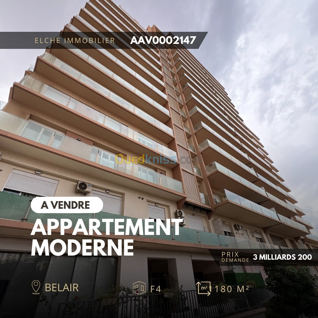 Vente Appartement F5 Oran Oran