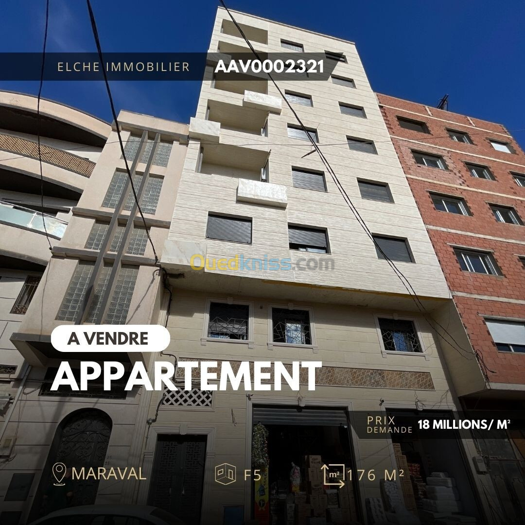 Vente Appartement F5 Oran Oran